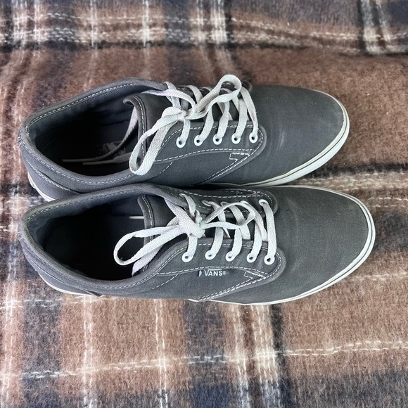 Vans Gray Sneakers TB4R women’s size:8 - Picture 7 of 9